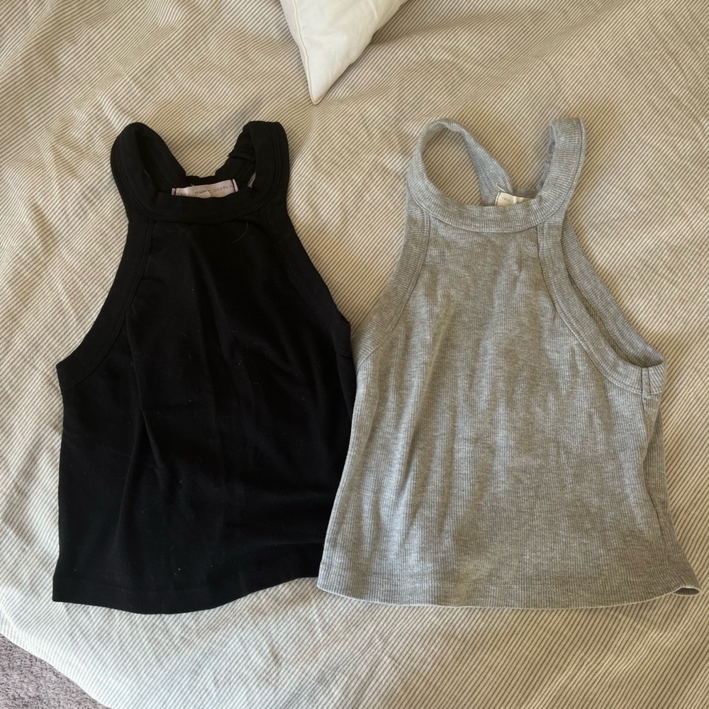 Basic Crop Tanks (UO) 2 for 1 deal